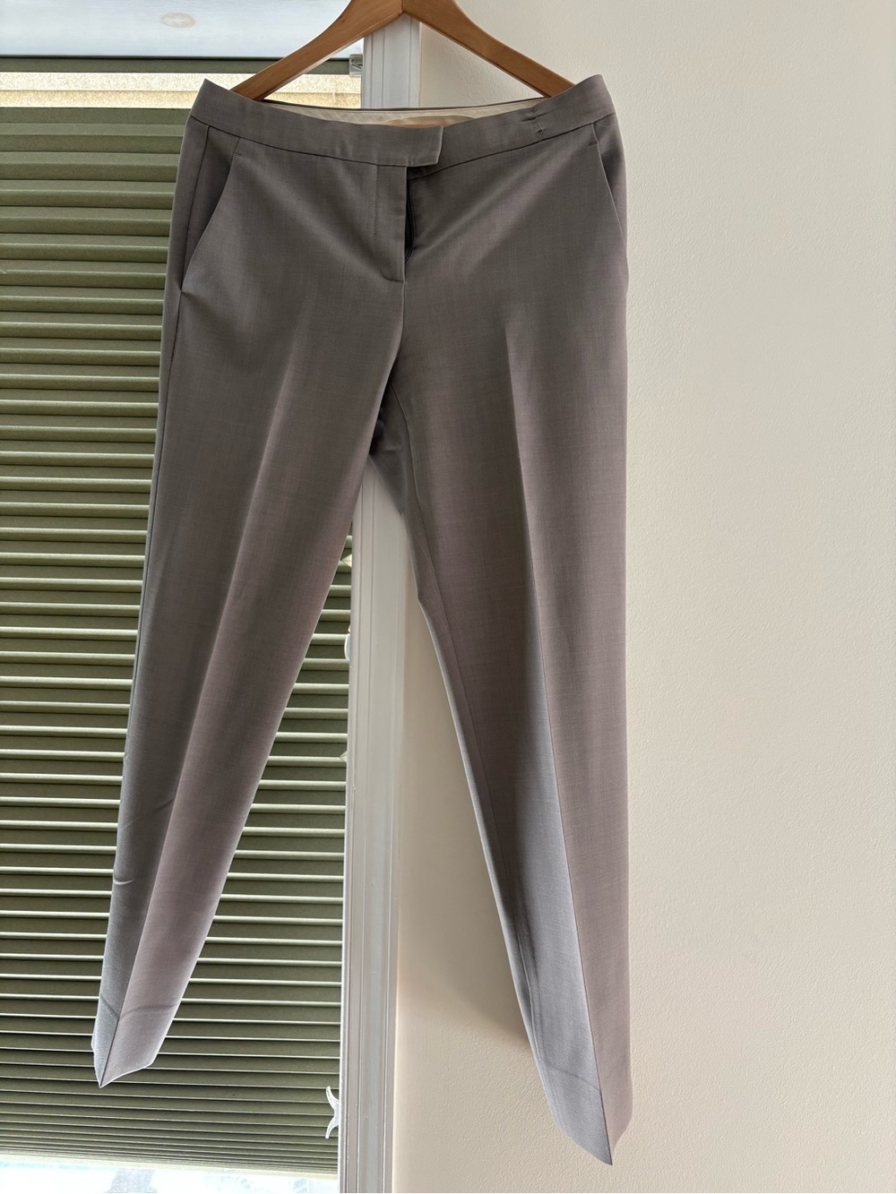 Theory Women's Gray Tailored Trousers